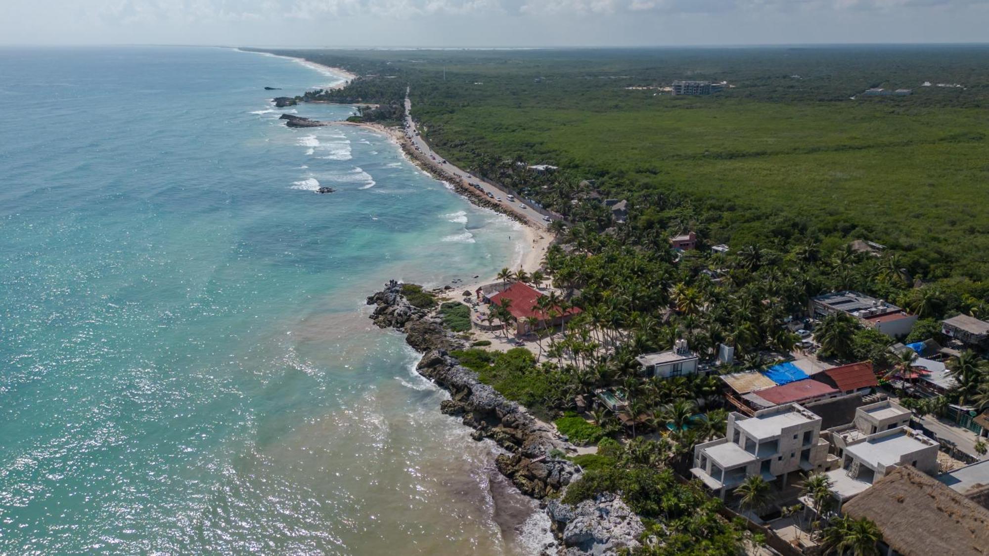 Tropicalito Villa On The Beach Tulum Exterior foto
