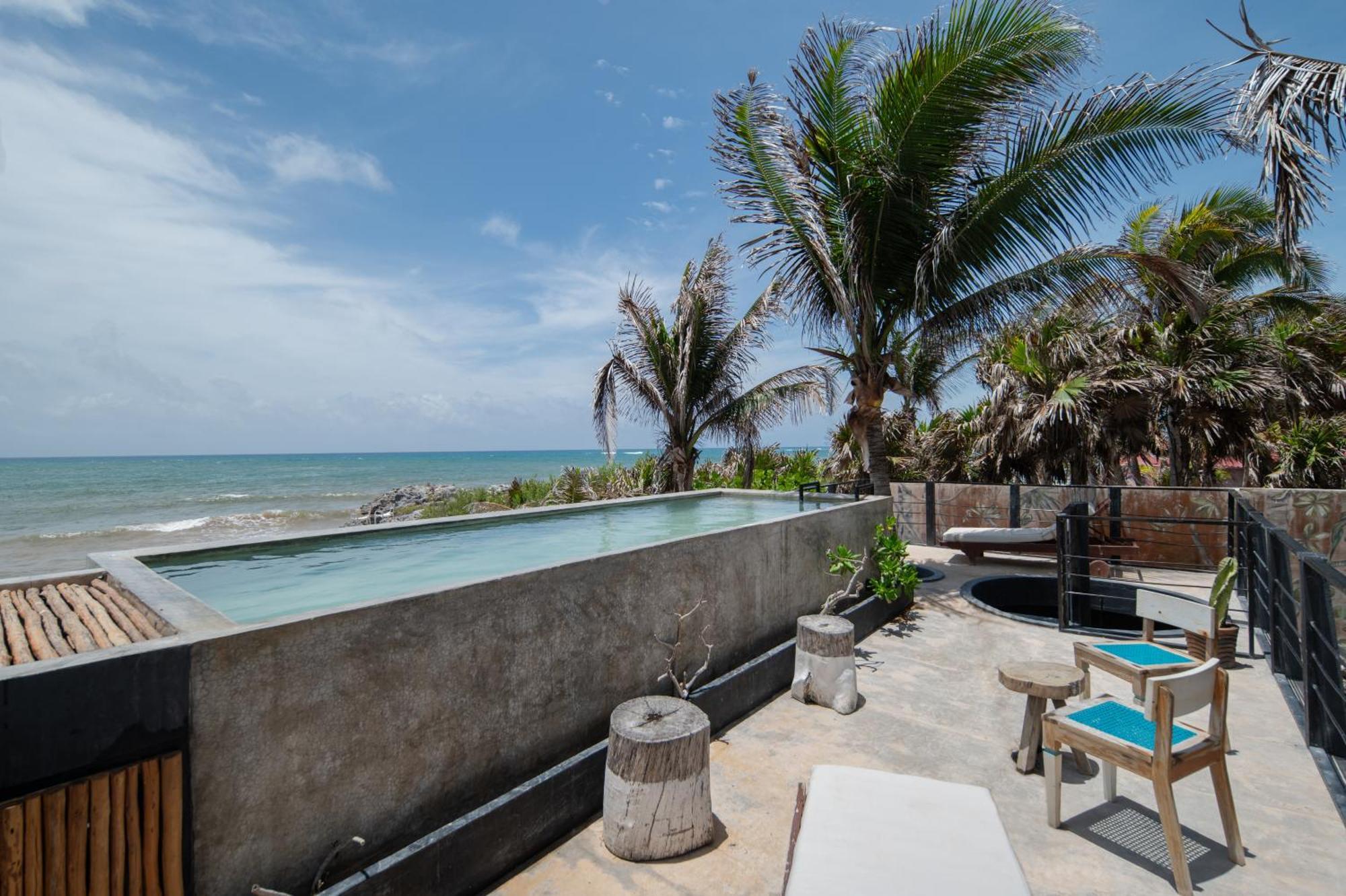 Tropicalito Villa On The Beach Tulum Exterior foto